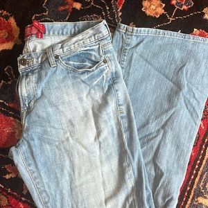 Guess Y2K low rise flare jeans